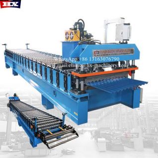 Maquina acanaladora de lamina para techos 